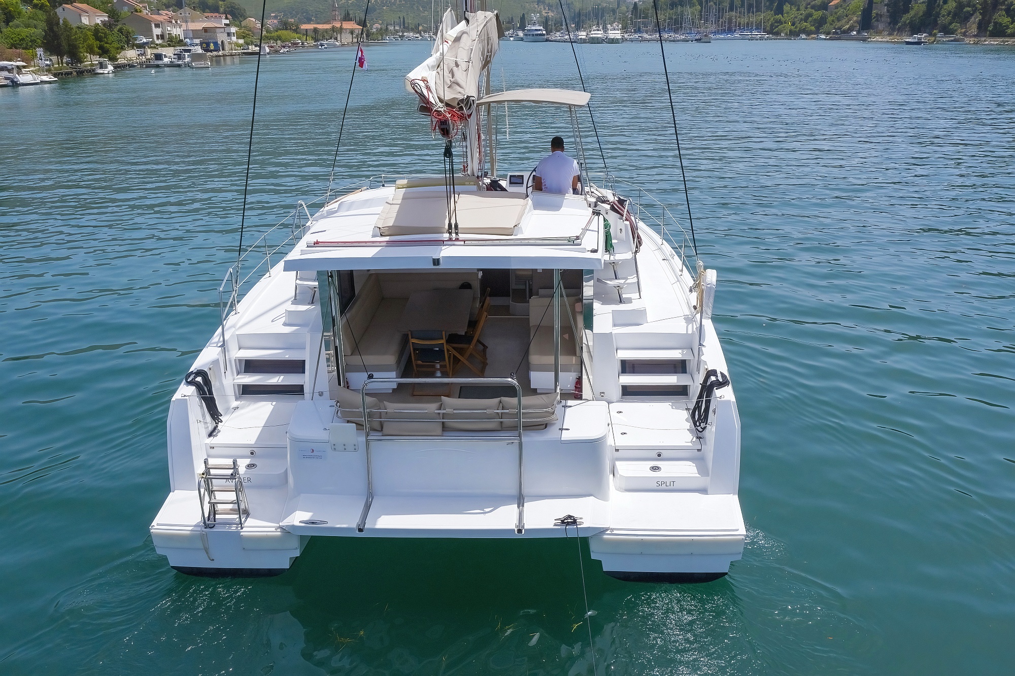 Bali 4.1 - 4 cab. - Catamaran charter Dubrovnik & Boat hire in Croatia Dubrovnik-Neretva Dubrovnik Komolac ACI Marina Dubrovnik 5