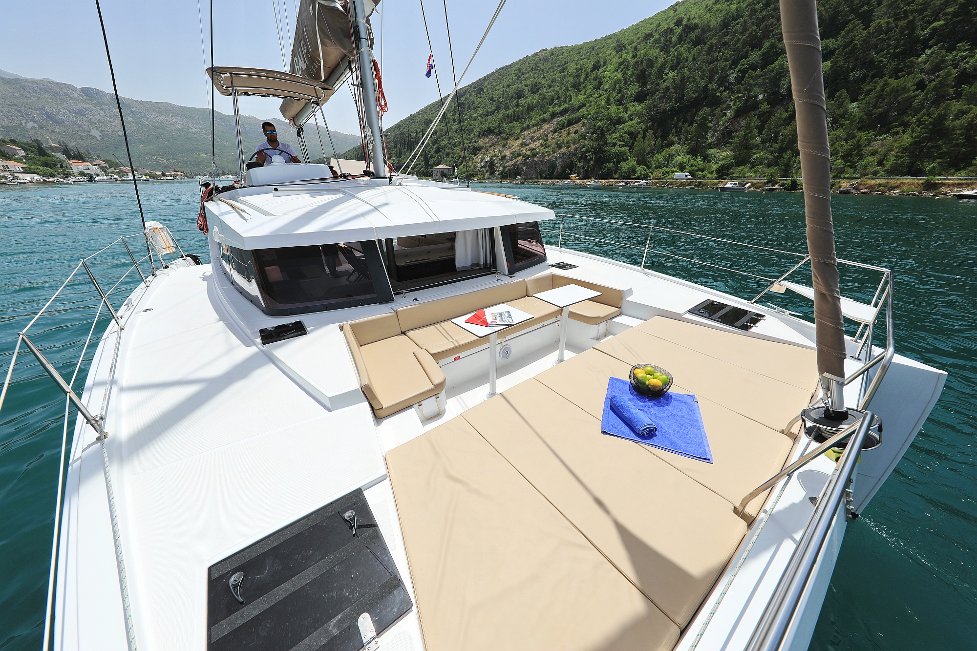 Bali 4.1 - 4 cab. - Catamaran Charter Croatia & Boat hire in Croatia Dubrovnik-Neretva Dubrovnik Komolac ACI Marina Dubrovnik 6