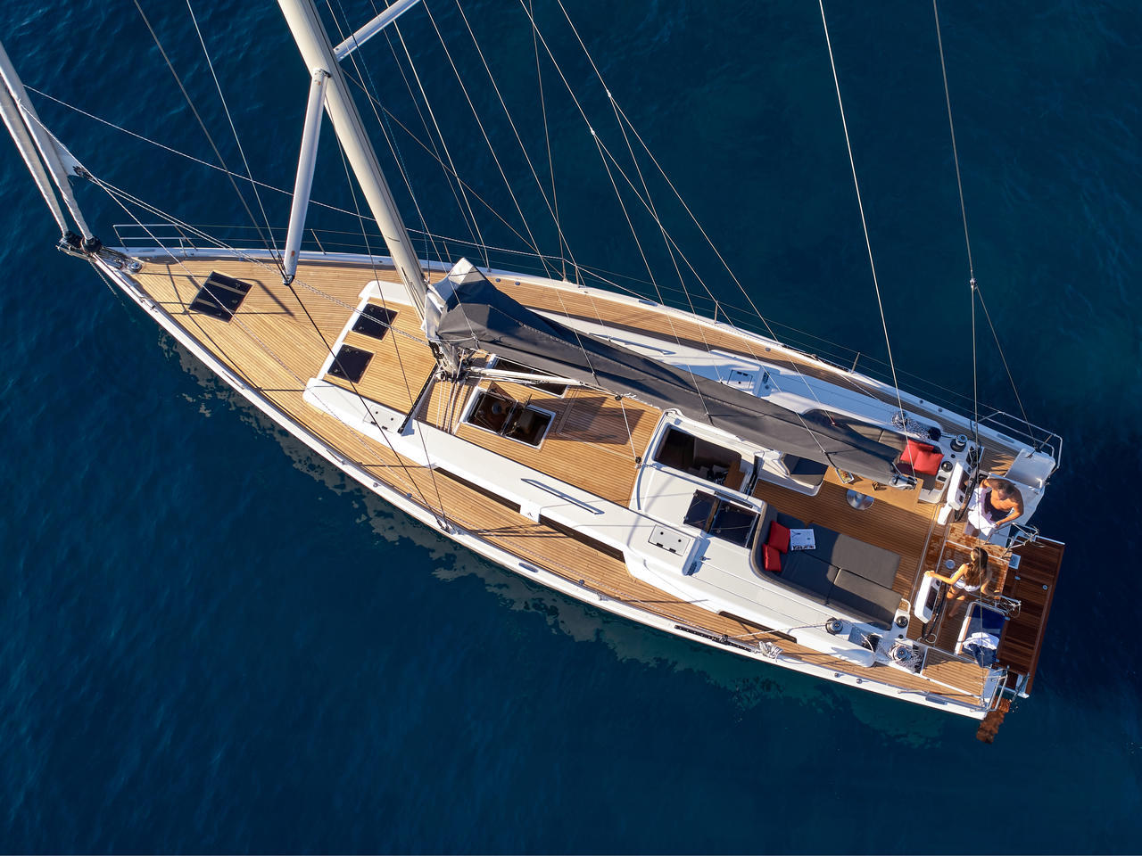 Hanse 508 - 5 + 1 cab. - Yacht Charter Dubrovnik & Boat hire in Croatia Dubrovnik-Neretva Dubrovnik Komolac ACI Marina Dubrovnik 5