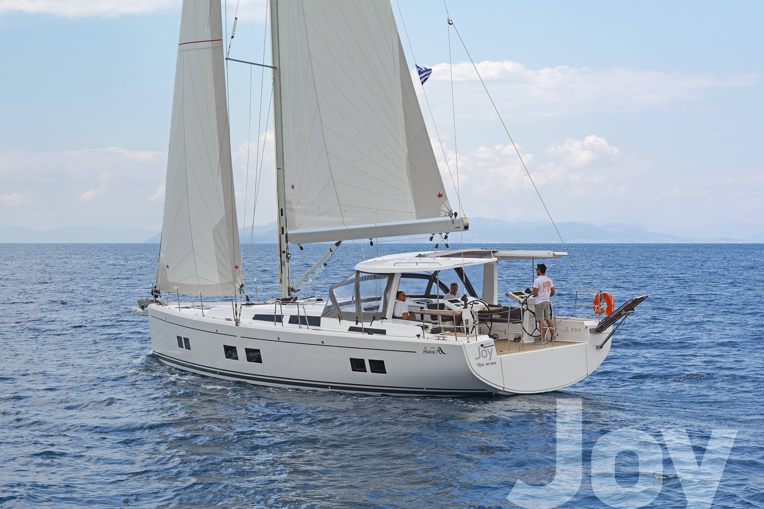 Hanse 548 - 4 + 1 cab. - Yacht Charter Lefkada & Boat hire in Greece Ionian Sea South Ionian Lefkada Lefkas Lefkas Marina 5