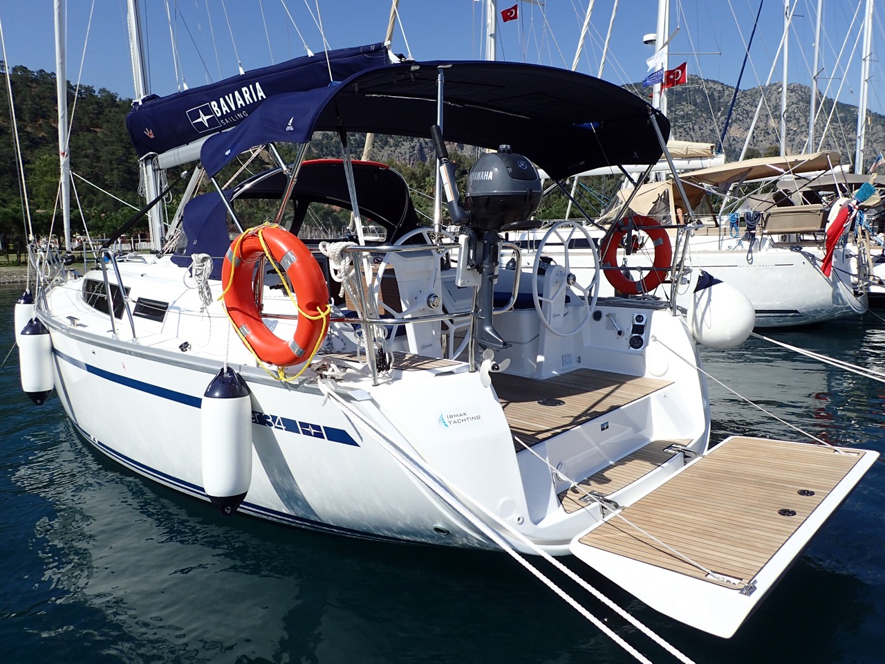 Bavaria Cruiser 34 - 2 cab. - Yacht Charter Göcek & Boat hire in Turkey Turkish Riviera Lycian coast Göcek Marinturk Village Port 3