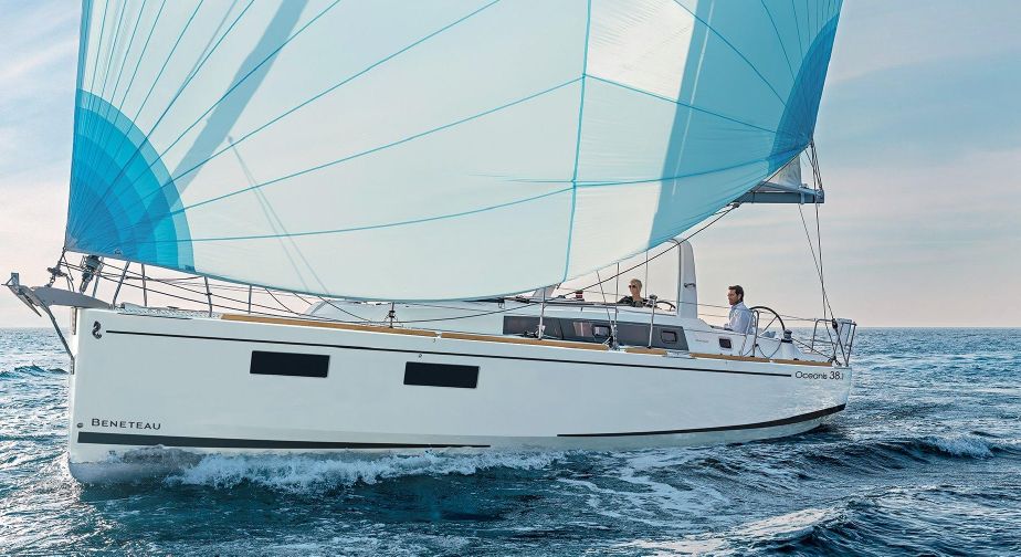 Oceanis 38.1 - Yacht Charter Palairos & Boat hire in Greece Ionian Sea South Ionian Lefkada Palairos Marina Paleros 2
