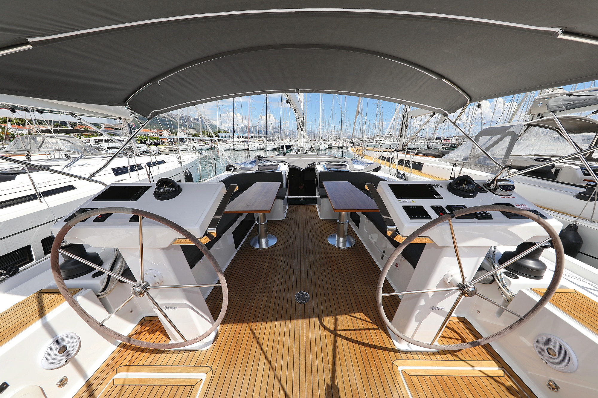 Hanse 548 - 5 + 1 cab. - Luxury yacht charter worldwide & Boat hire in Croatia Split-Dalmatia Split Trogir Seget Donji Marina Baotić 5