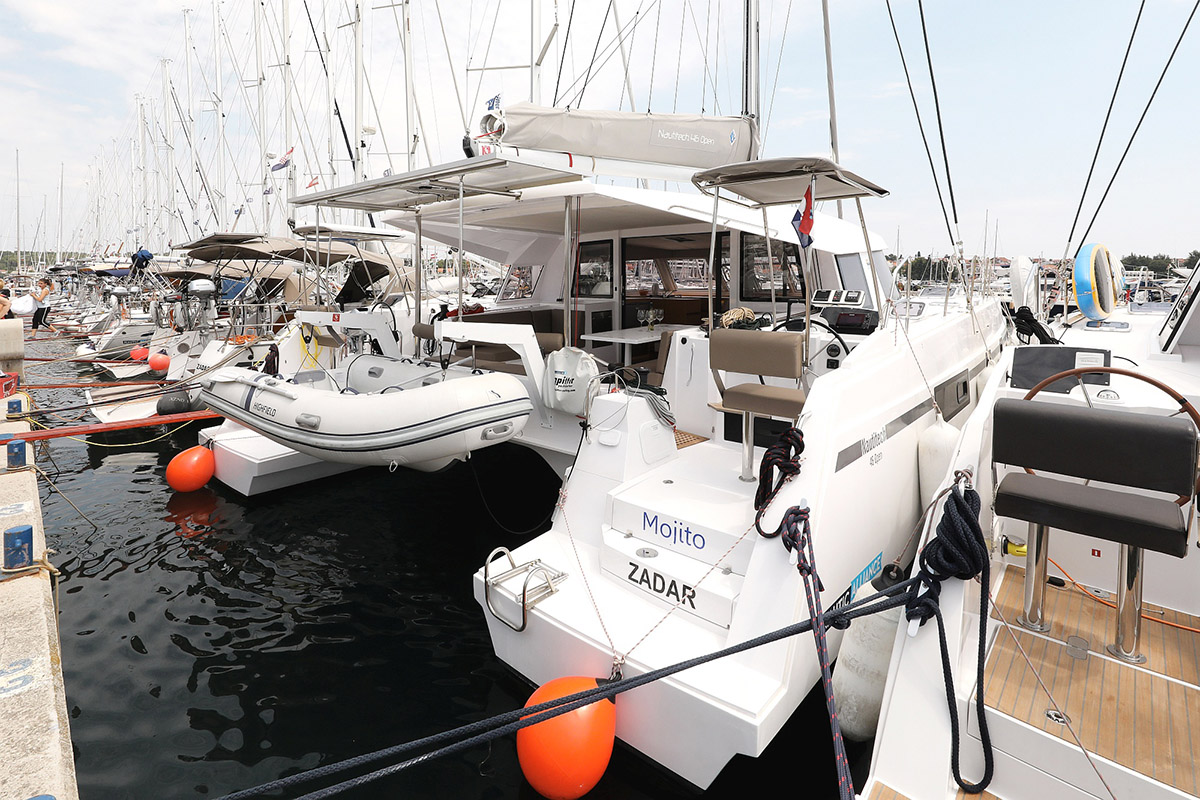 Nautitech 46 Open - Yacht Charter Pula & Boat hire in Croatia Istria and Kvarner Gulf Pula Pula Tehnomont Marina Veruda 1