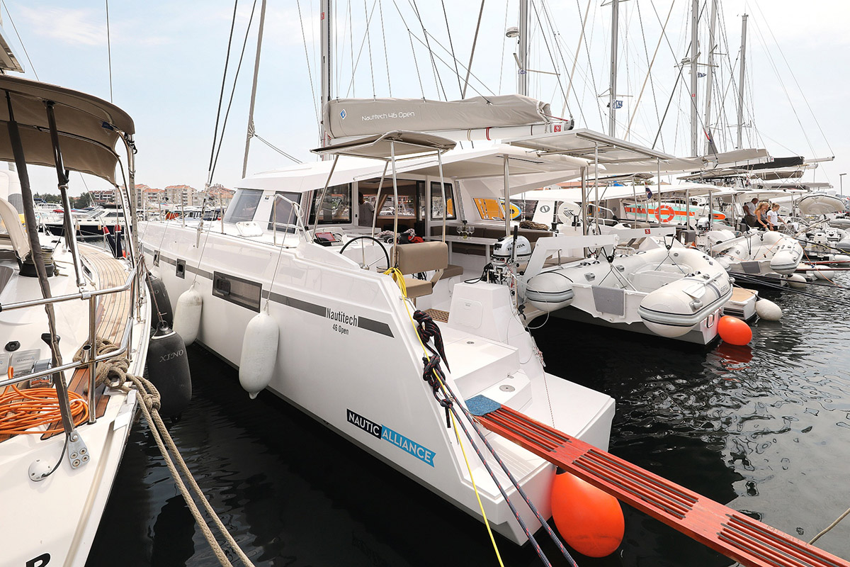 Nautitech 46 Open - Yacht Charter Pula & Boat hire in Croatia Istria and Kvarner Gulf Pula Pula Tehnomont Marina Veruda 4