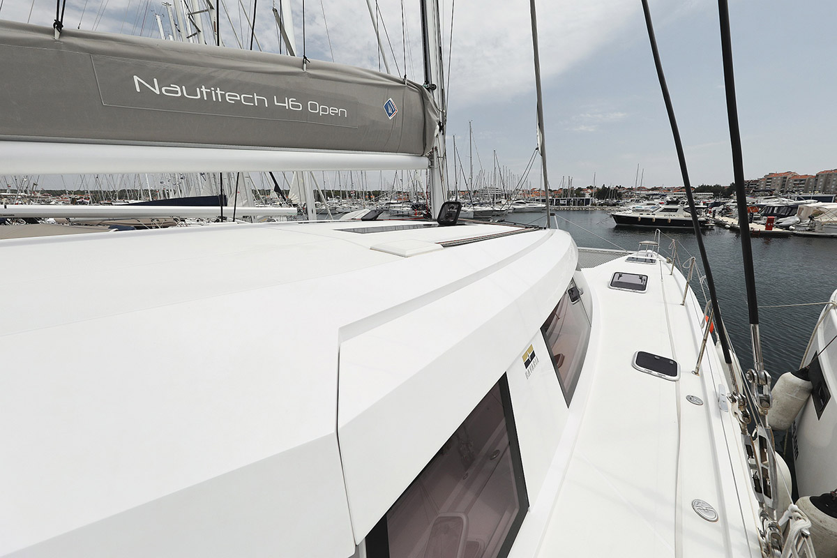 Nautitech 46 Open - Yacht Charter Pula & Boat hire in Croatia Istria and Kvarner Gulf Pula Pula Tehnomont Marina Veruda 5