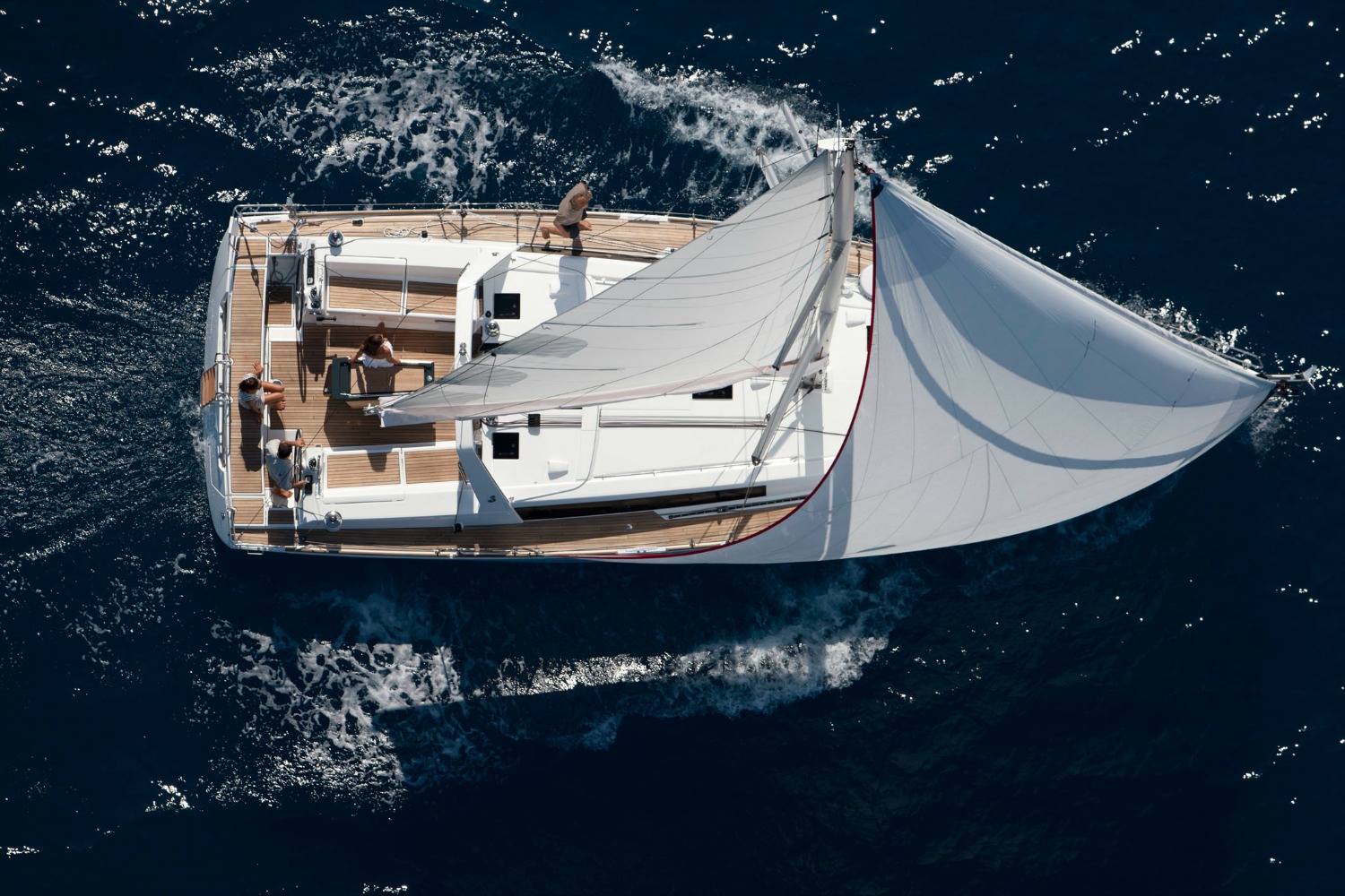 Oceanis 45 - 4 cab. - Yacht Charter Lefkada & Boat hire in Greece Ionian Sea South Ionian Lefkada Lefkas Lefkas Marina 6