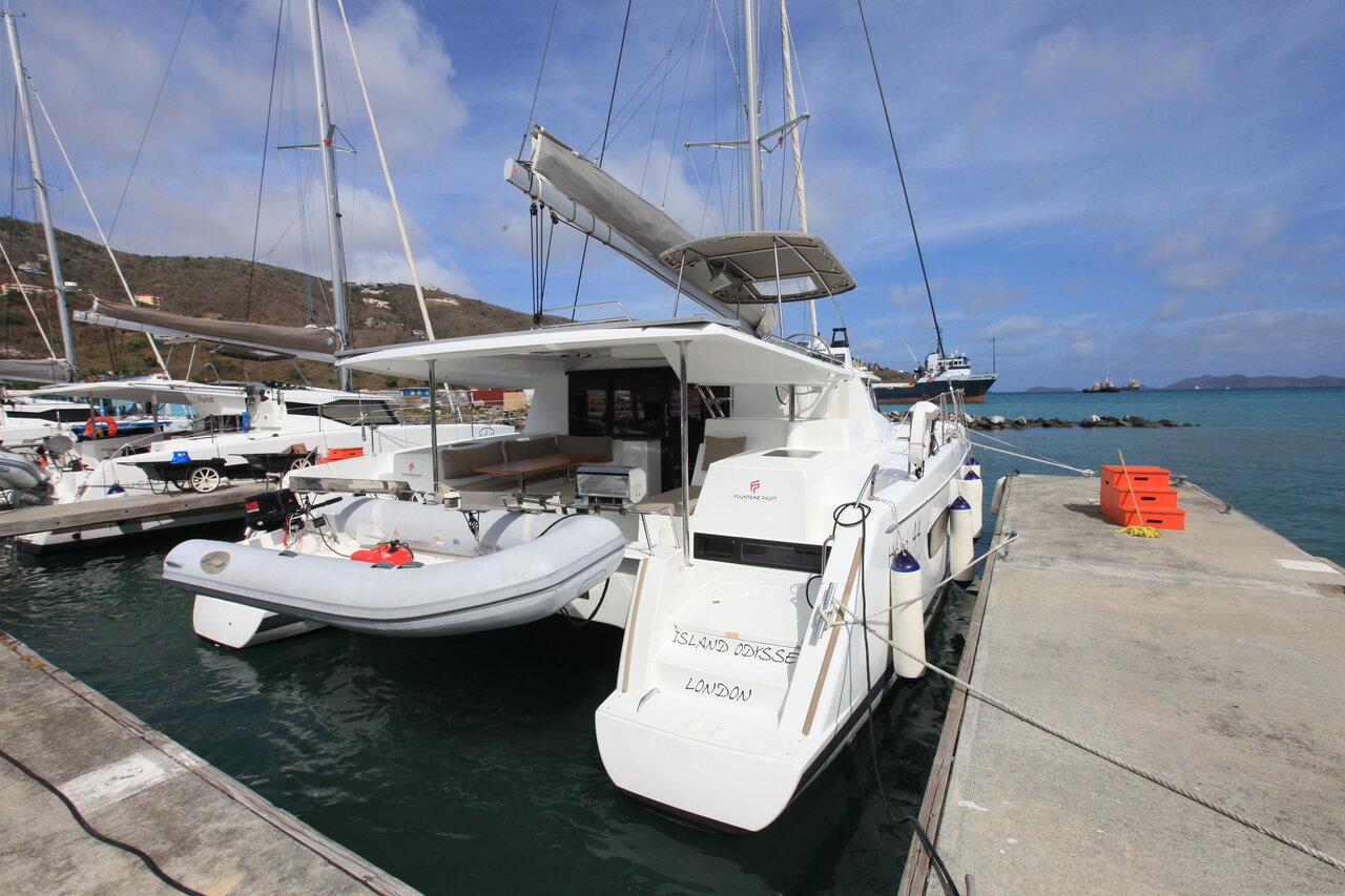 Helia 44 - 5 cab. - Yacht Charter Tortola & Boat hire in British Virgin Islands Tortola Road Town Joma Marina 1