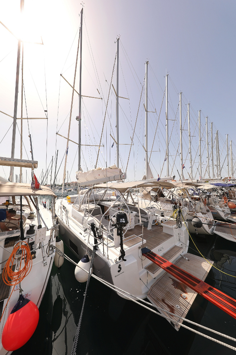 Oceanis 46.1 - Yacht Charter Jezera & Boat hire in Croatia Kornati Islands Murter Jezera ACI Marina Jezera 1