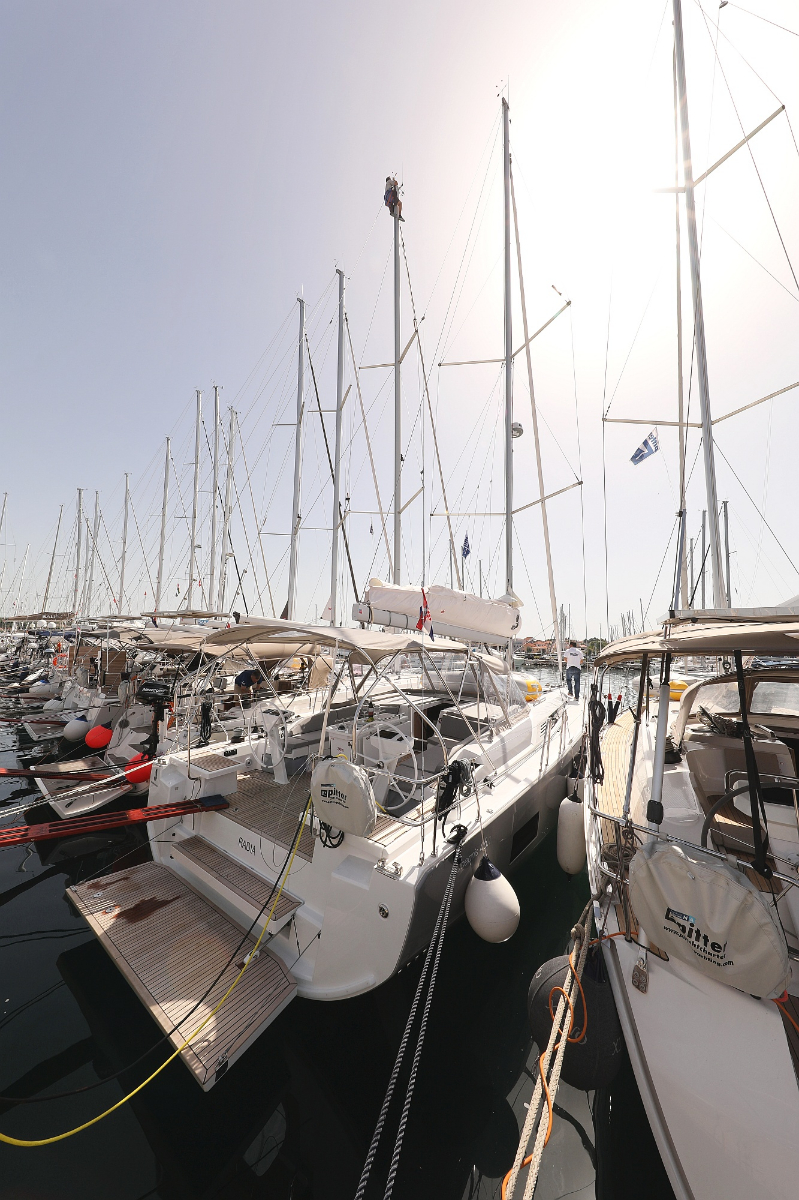 Oceanis 46.1 - Yacht Charter Murter & Boat hire in Croatia Kornati Islands Murter Jezera ACI Marina Jezera 4