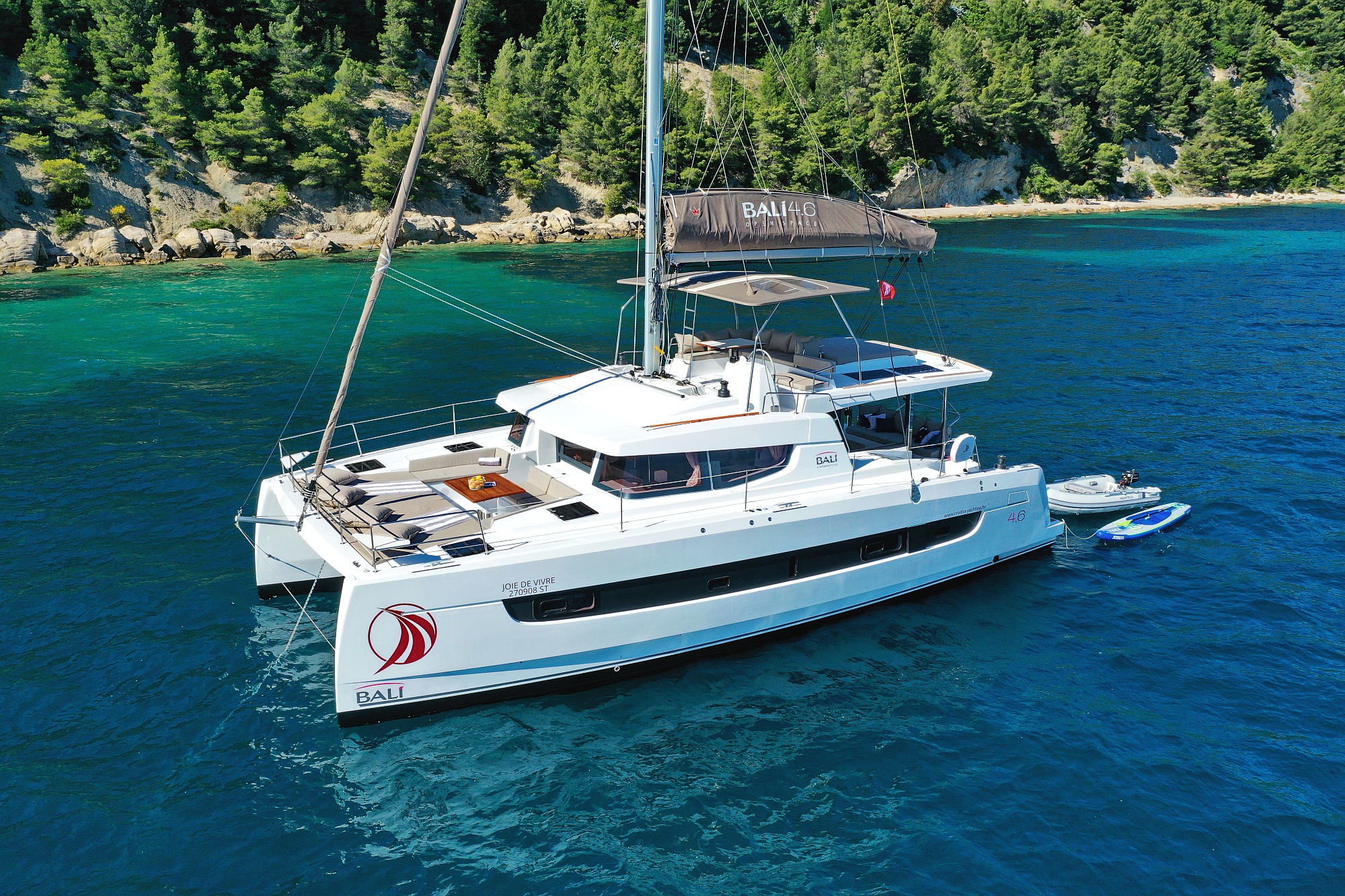 Bali 4.6 - 5 + 2 cab. - Catamaran Charter Croatia & Boat hire in Croatia Split-Dalmatia Split Trogir Seget Donji Marina Baotić 1
