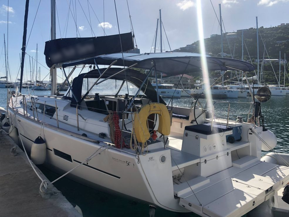 Dufour 500 GL - 5 cab. - Yacht Charter Guadeloupe & Boat hire in Guadeloupe Pointe a Pitre Marina de Bas du Fort 1