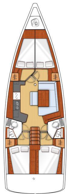 Oceanis 45 - 4 cab. - Yacht Charter Pula & Boat hire in Croatia Istria and Kvarner Gulf Pula Pula Tehnomont Marina Veruda 3