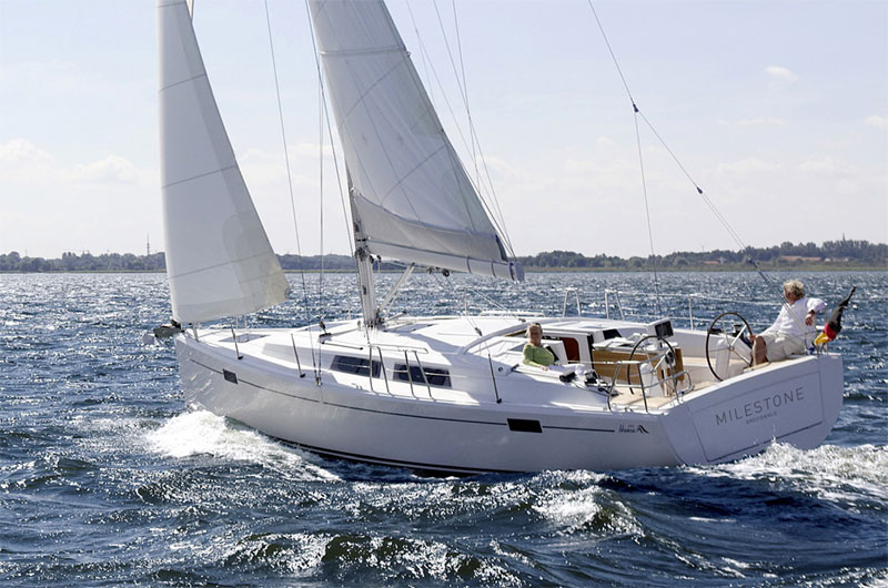Hanse 385 - Yacht Charter Zadar & Boat hire in Croatia Zadar Biograd Biograd na Moru Marina Kornati 2