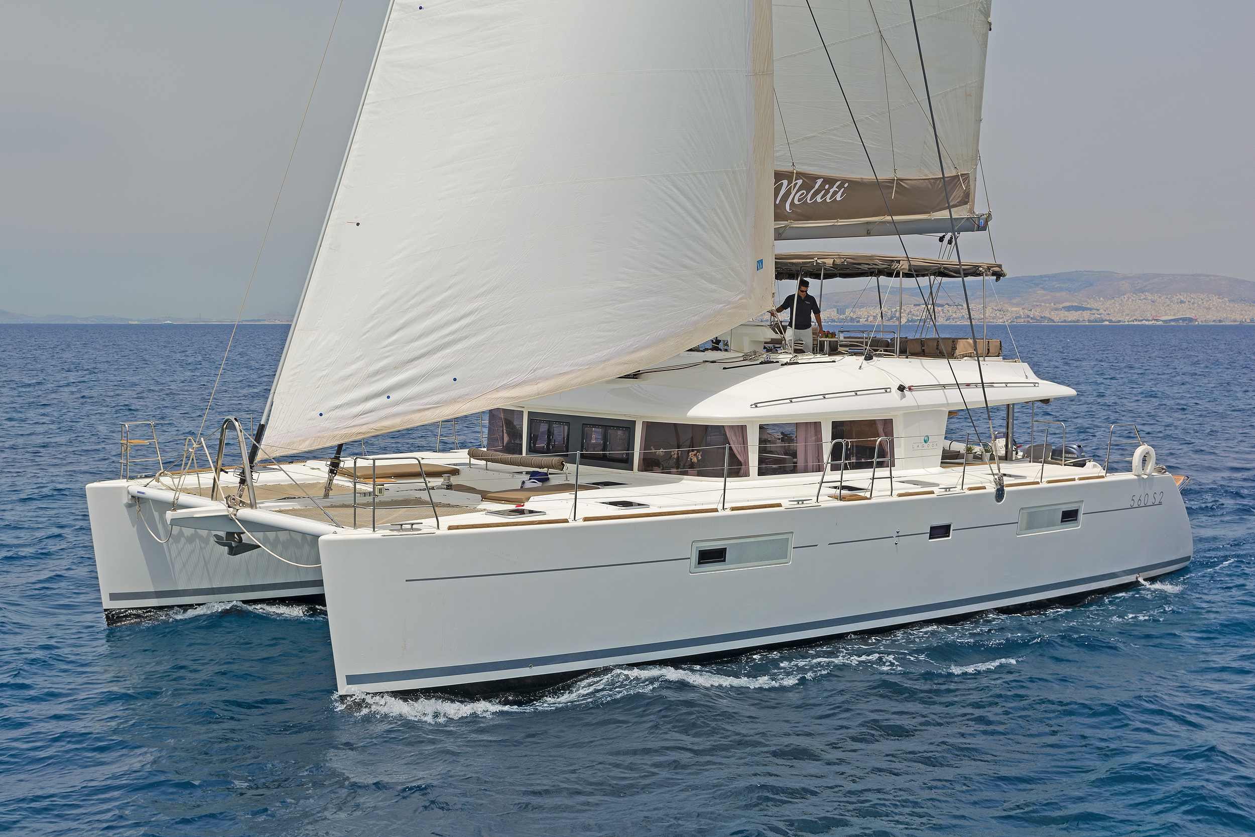 Lagoon 560 - Luxury yacht charter worldwide & Boat hire in Greece Athens and Saronic Gulf Athens Alimos Alimos Marina 2