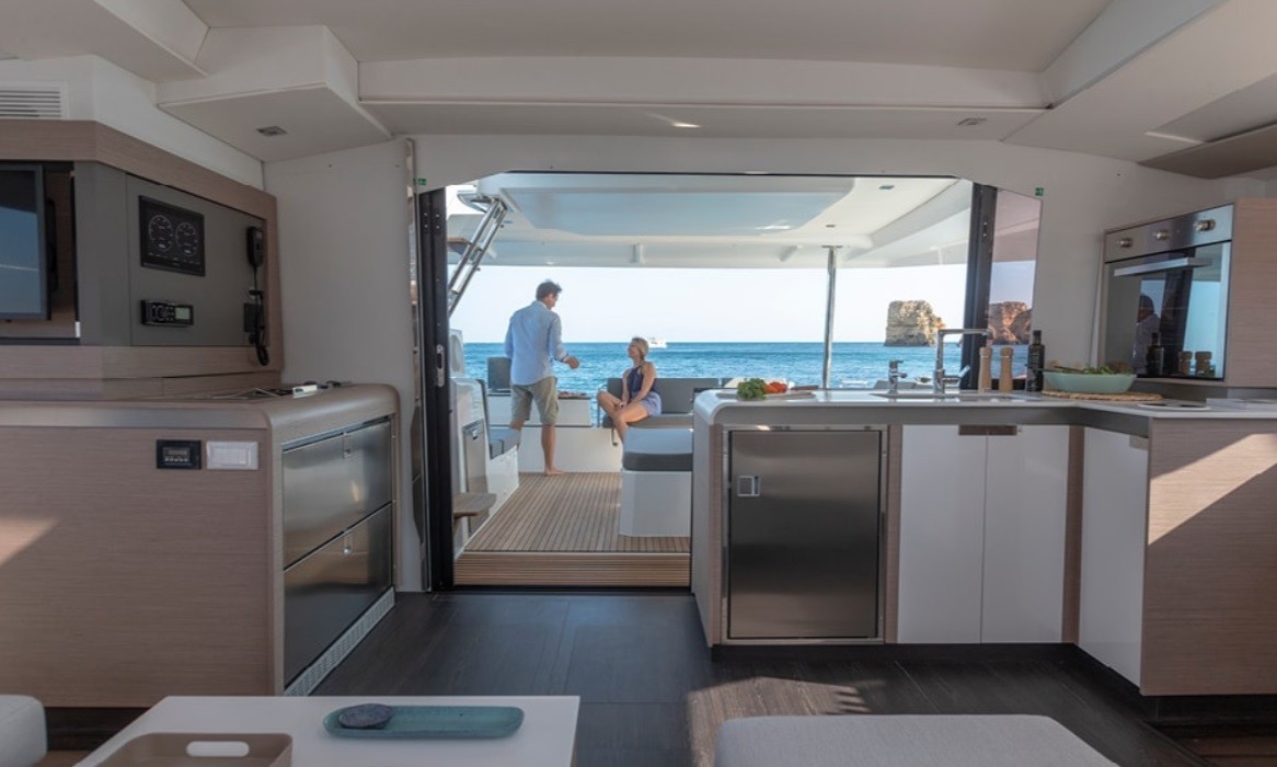 Fountaine Pajot Elba 45 - 3 cab. - Yacht Charter St Thomas & Boat hire in US Virgin Islands St. Thomas East End Compass Point Marina 5