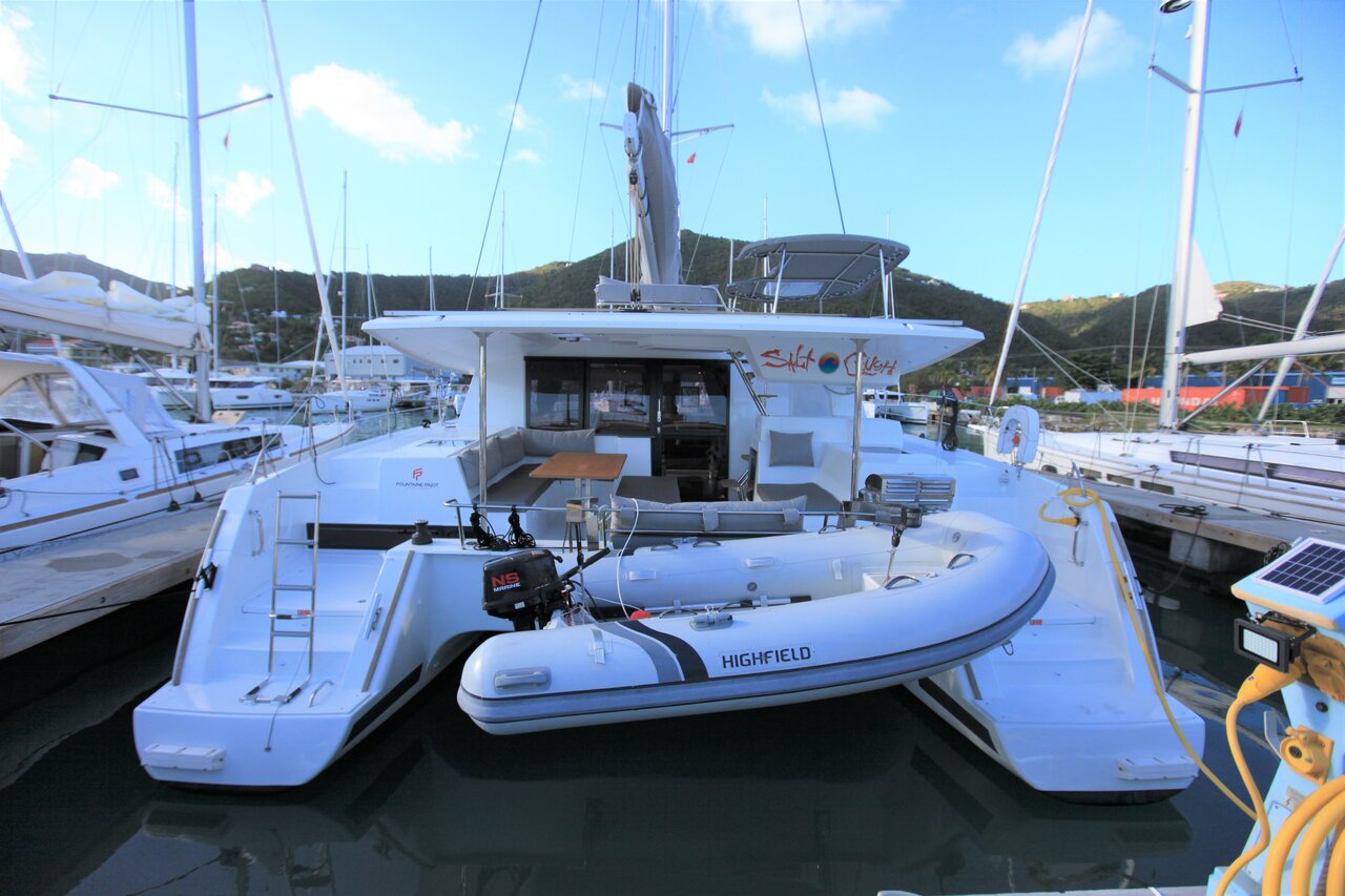 Helia 44 - 5 cab. - Catamaran Charter British Virgin Islands & Boat hire in British Virgin Islands Tortola Road Town Joma Marina 1