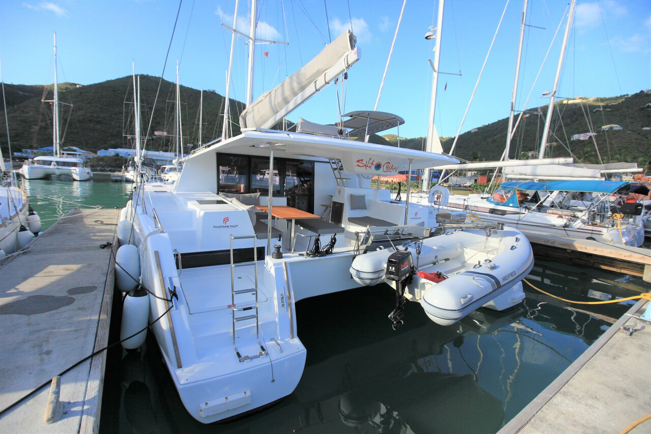 Helia 44 - 5 cab. - Catamaran Charter British Virgin Islands & Boat hire in British Virgin Islands Tortola Road Town Joma Marina 6