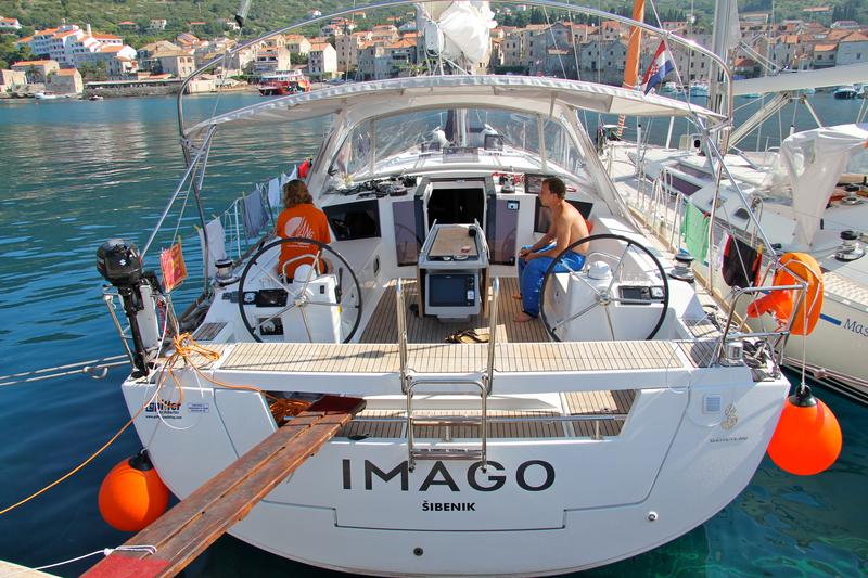 Oceanis 45 - 3 cab. - Yacht Charter Murter & Boat hire in Croatia Kornati Islands Murter Jezera ACI Marina Jezera 1