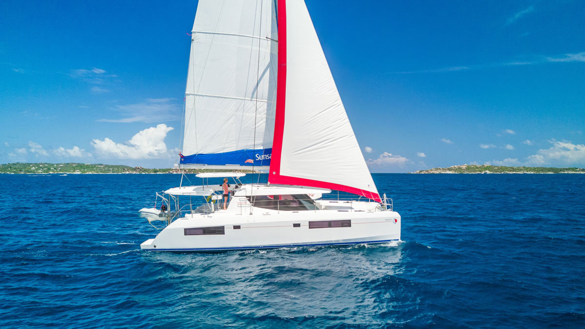 Leopard 45 - Yacht Charter Saint Lucia & Boat hire in St. Lucia Gros Islet Rodney Bay Marina 4