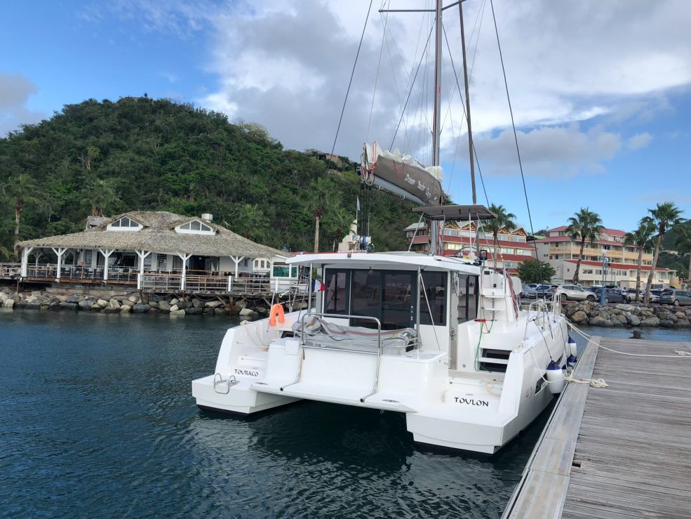 Bali 4.1 - 4 + 2 cab. - Yacht Charter St Maarten & Boat hire in St. Maarten (Dutch) Philipsburg Marina de L'Anse Marcel 1