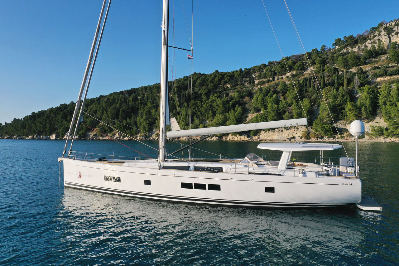 Hanse 675 - 3 cab. - Luxury Yacht Charter Croatia & Boat hire in Croatia Split-Dalmatia Split Kaštel Gomilica Marina Kaštela 5