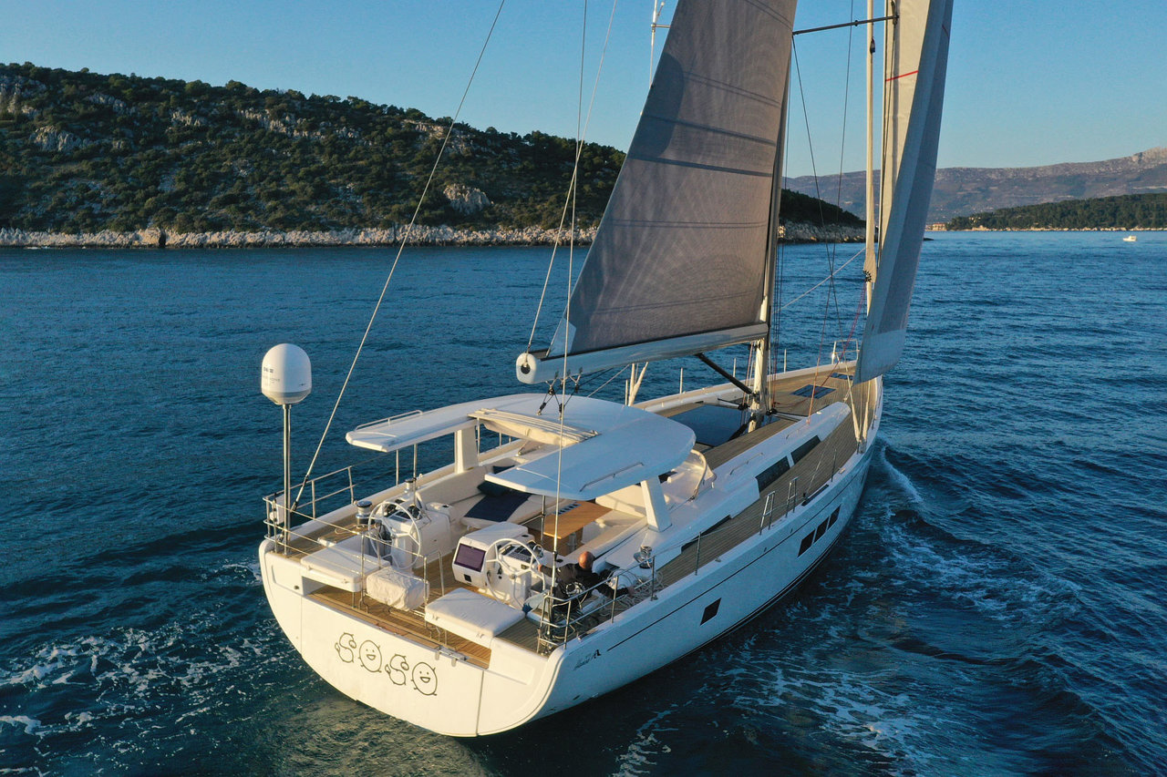 Hanse 675 - 3 cab. - Luxury Yacht Charter Croatia & Boat hire in Croatia Split-Dalmatia Split Kaštel Gomilica Marina Kaštela 1