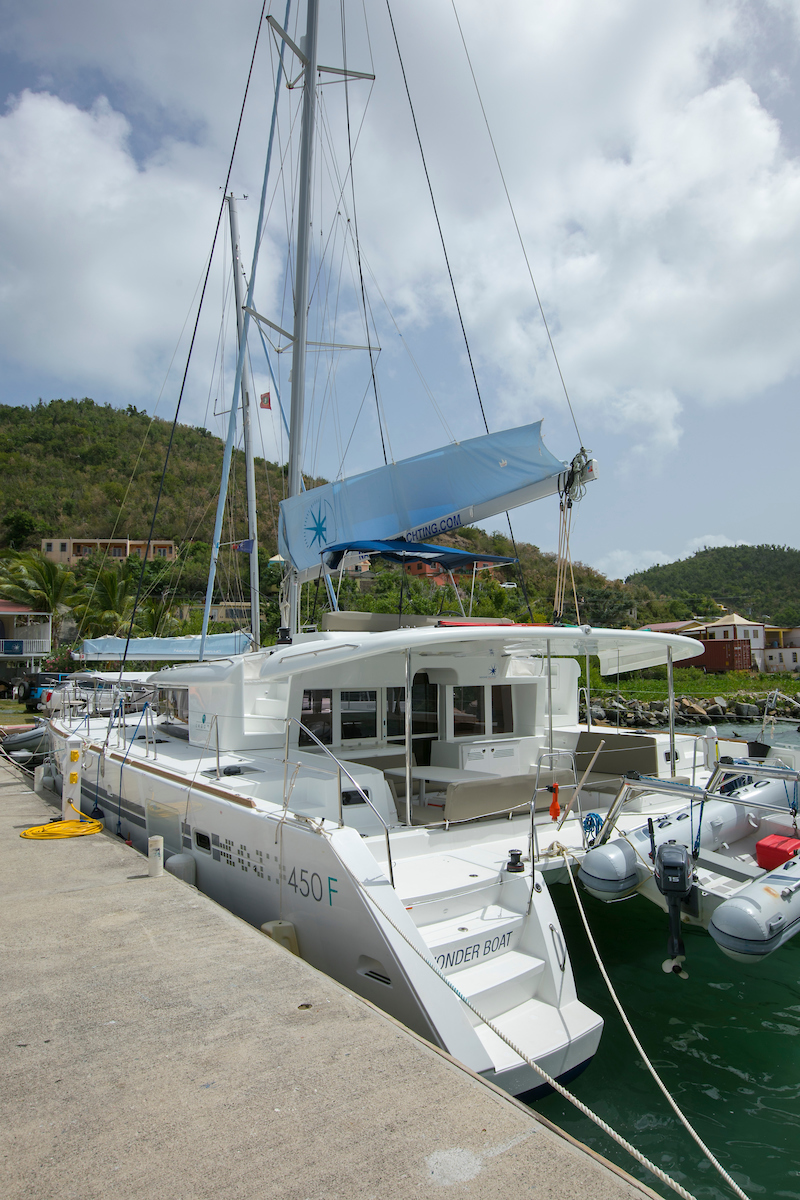 Lagoon 450 F - 4 + 2 cab. - Location de yachts dans les îles Vierges britanniques & Boat hire in British Virgin Islands Tortola Nanny Cay Nanny Cay 4