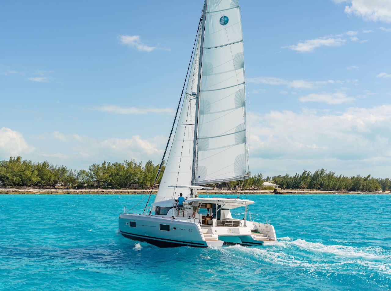 Lagoon 42 - 4 + 2 cab. - Catamaran Charter Bahamas & Boat hire in Bahamas Abaco Islands Marsh Harbour Conch Inn Marina 5