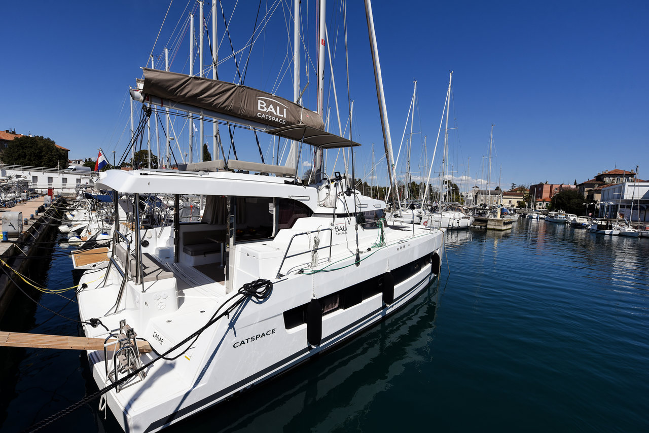 Bali Catspace - Catamaran Charter Zadar & Boat hire in Croatia Zadar Zadar Marina Tankerkomerc 1