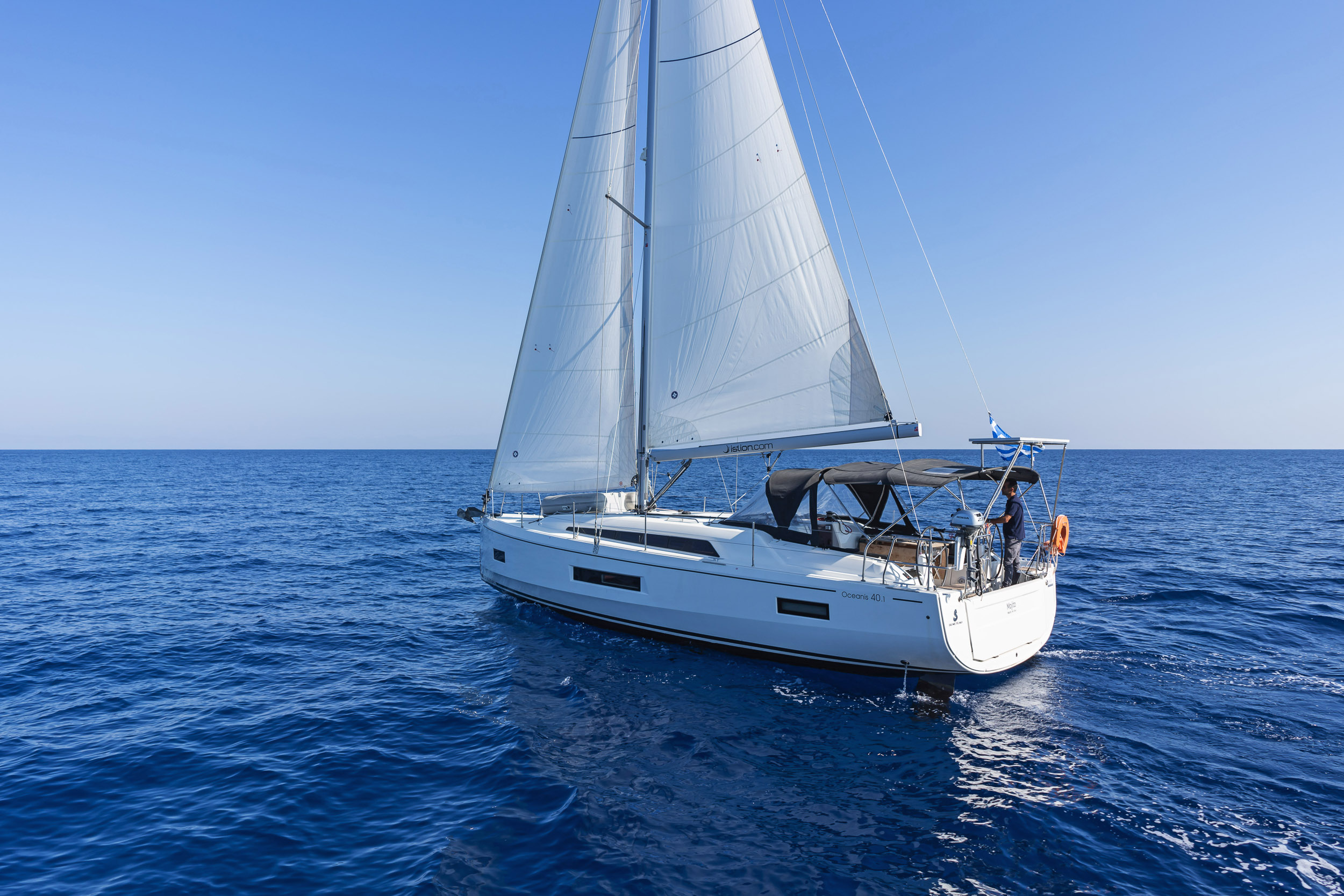 Oceanis 40.1 - Yacht Charter Rhodes & Boat hire in Greece Dodecanese Rhodes Rhodes Marina 3