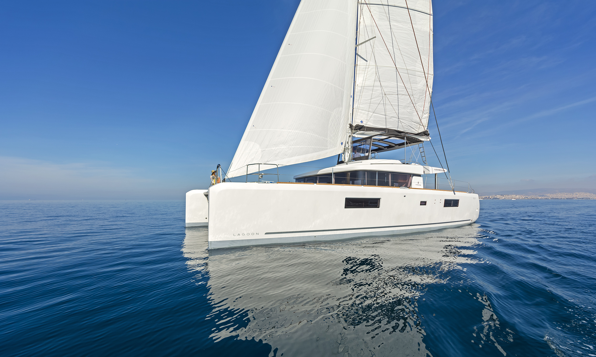 Lagoon 52 - 6 cab. - Luxury yacht charter Greece & Boat hire in Greece Athens and Saronic Gulf Athens Alimos Alimos Marina 3