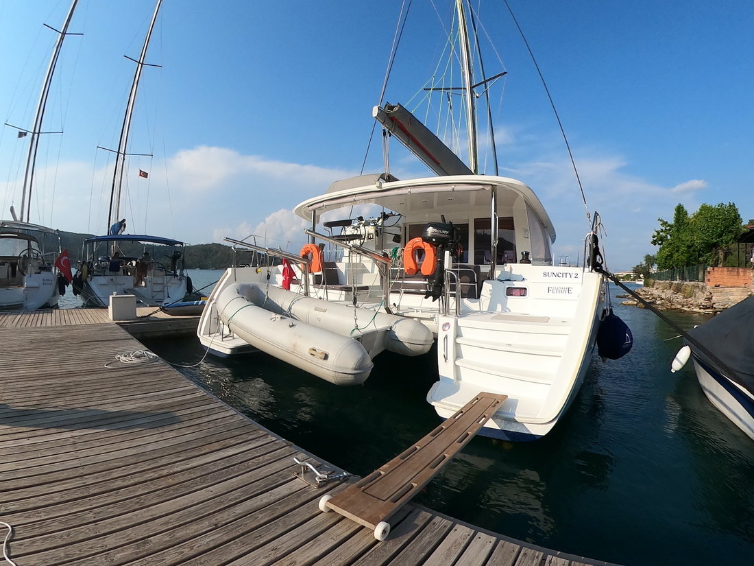 Lagoon 400 S2 - 4 + 2 cab. - Catamaran charter Fethiye & Boat hire in Turkey Turkish Riviera Lycian coast Fethiye Yes Marina 4
