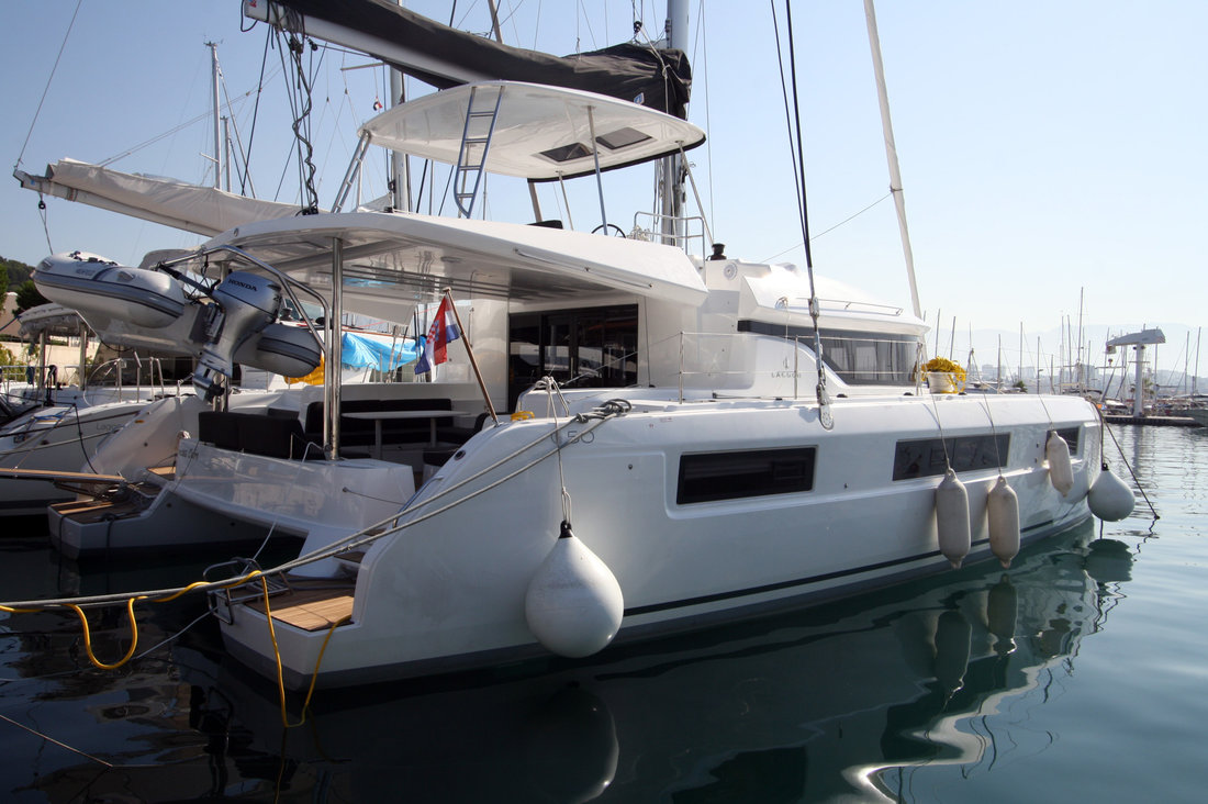 Lagoon 50 - Catamaran charter Dubrovnik & Boat hire in Croatia Dubrovnik-Neretva Dubrovnik Komolac ACI Marina Dubrovnik 1