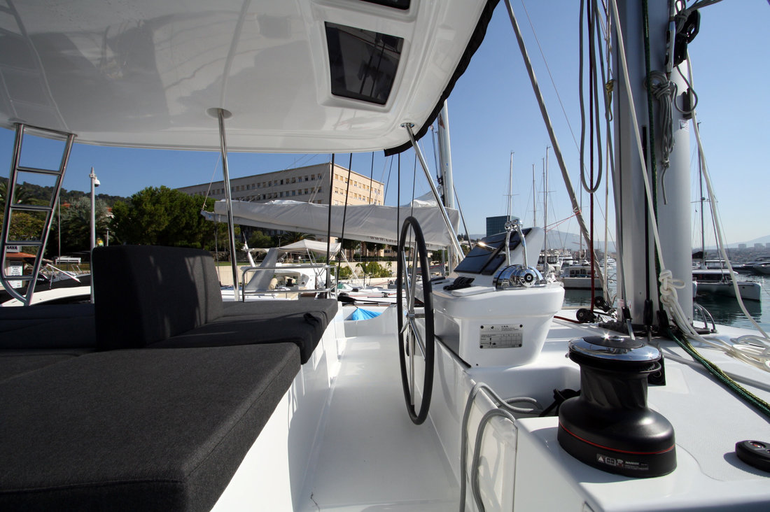 Lagoon 50 - Catamaran charter Dubrovnik & Boat hire in Croatia Dubrovnik-Neretva Dubrovnik Komolac ACI Marina Dubrovnik 6