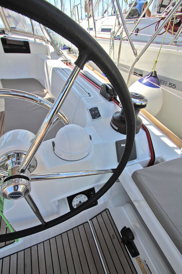Sun Odyssey 449 - Yacht Charter  La Trinite-sur-mer & Boat hire in Greece Athens and Saronic Gulf Lavrion Lavrion Main Port 5