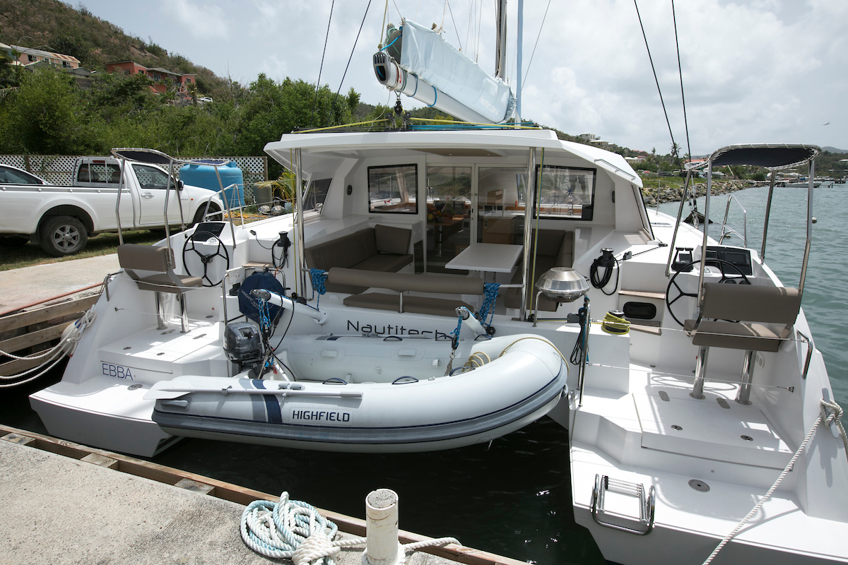 Nautitech 40 Open - 4 + 1 cab. - Yacht Charter Nanny Cay & Boat hire in British Virgin Islands Tortola Nanny Cay Nanny Cay 4