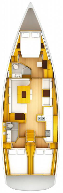 Sun Odyssey 509 - 3 cab. - Location de yachts dans les îles Vierges britanniques & Boat hire in British Virgin Islands Tortola Nanny Cay Nanny Cay 2