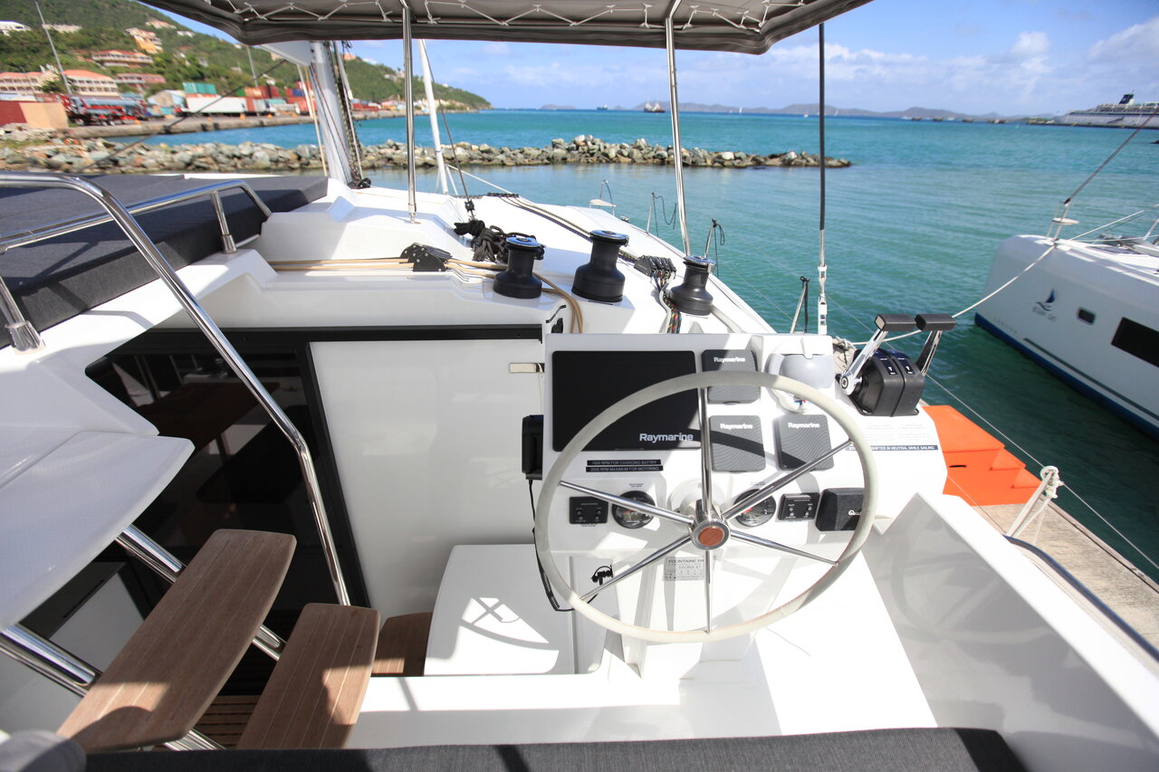 Fountaine Pajot Saona 47 Quintet - 5 + 1 cab. - Yacht Charter Tortola & Boat hire in British Virgin Islands Tortola Road Town Joma Marina 6