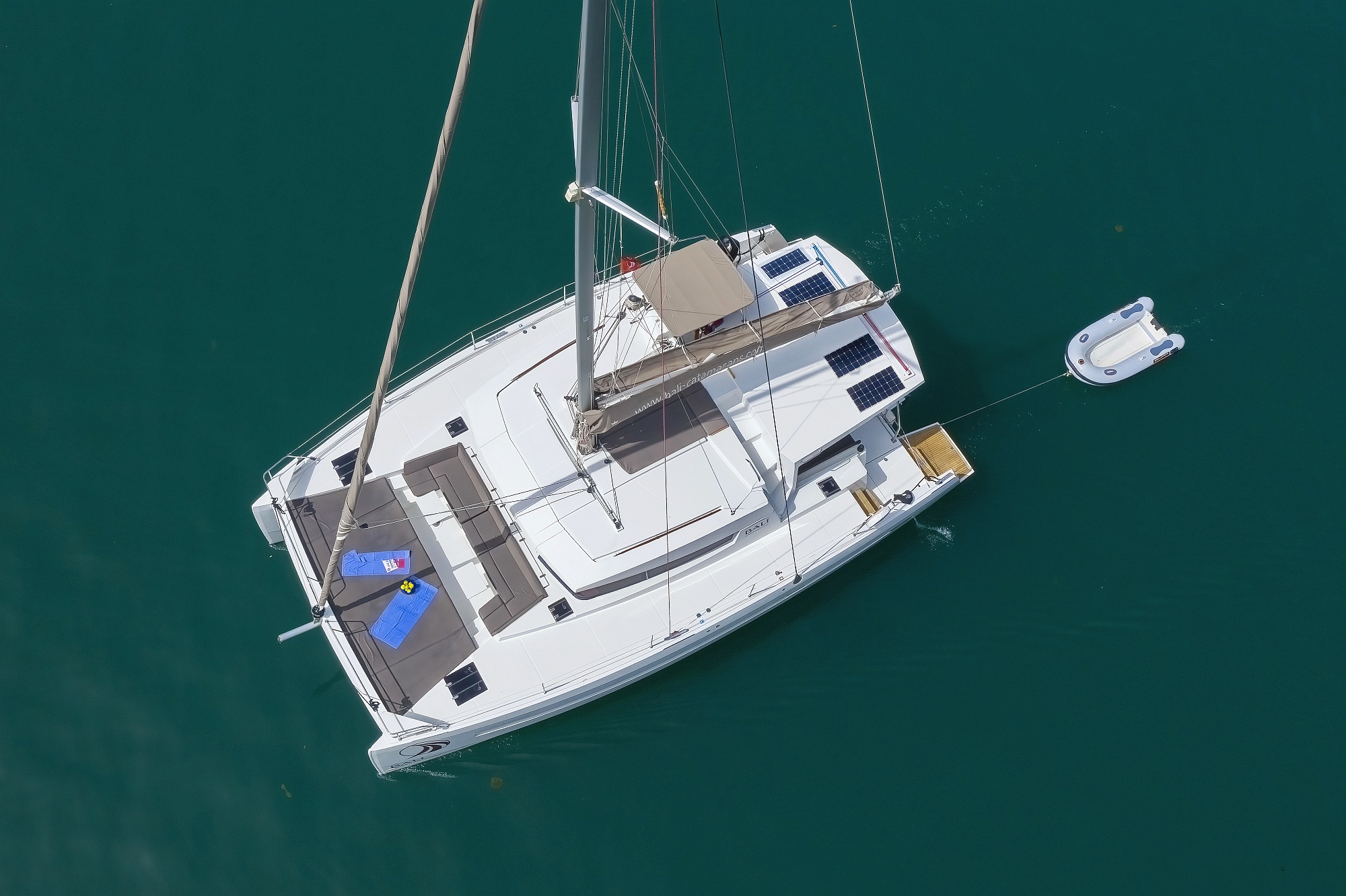 Bali 4.5 - 4 + 2 cab. - Yacht Charter Dubrovnik & Boat hire in Croatia Dubrovnik-Neretva Dubrovnik Komolac ACI Marina Dubrovnik 3