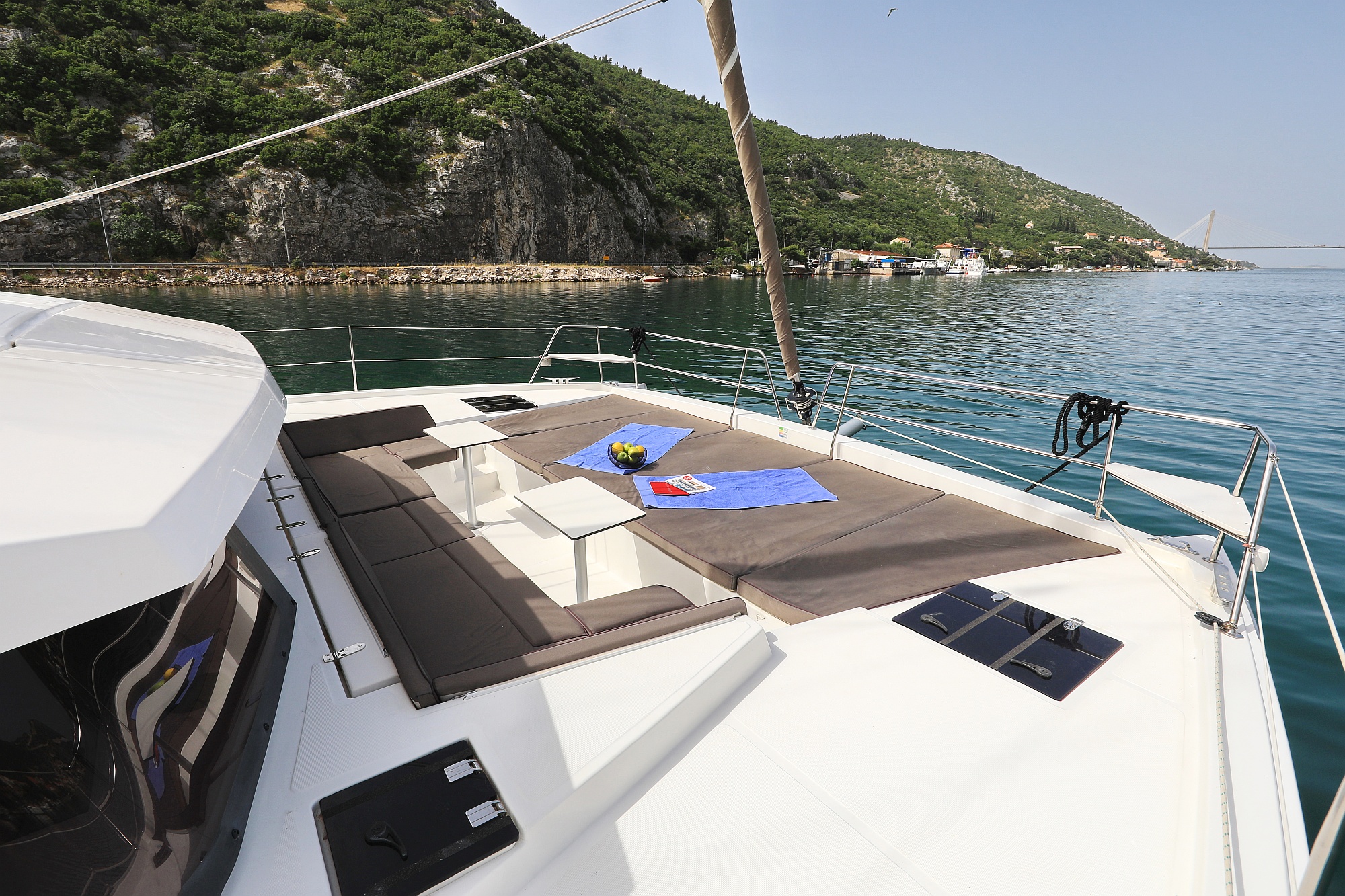 Bali 4.5 - 4 + 2 cab. - Yacht Charter Dubrovnik & Boat hire in Croatia Dubrovnik-Neretva Dubrovnik Komolac ACI Marina Dubrovnik 4