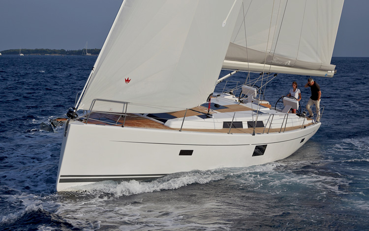 Hanse 455 - Yacht Charter Trogir & Boat hire in Croatia Split-Dalmatia Split Trogir Seget Donji Marina Baotić 1