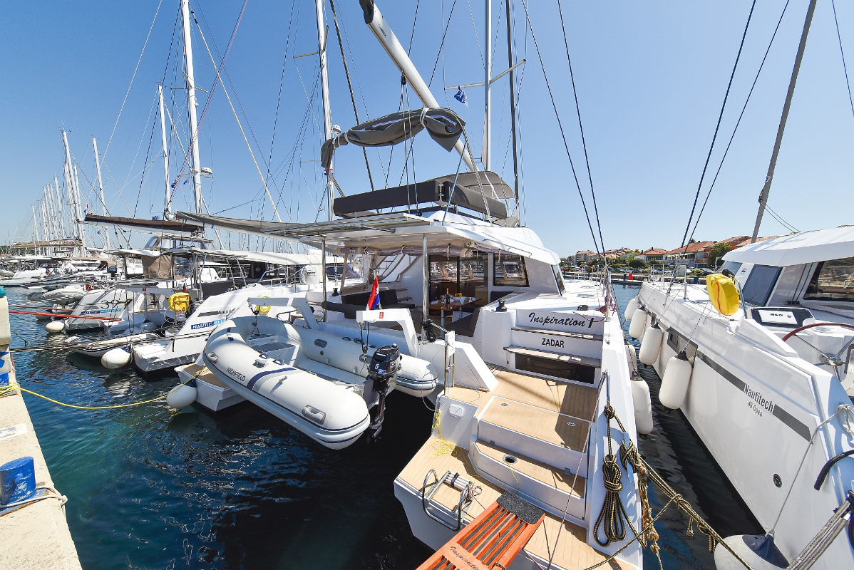 Nautitech 46 Fly - Catamaran Charter Zadar & Boat hire in Croatia Zadar Biograd Biograd na Moru Marina Kornati 5