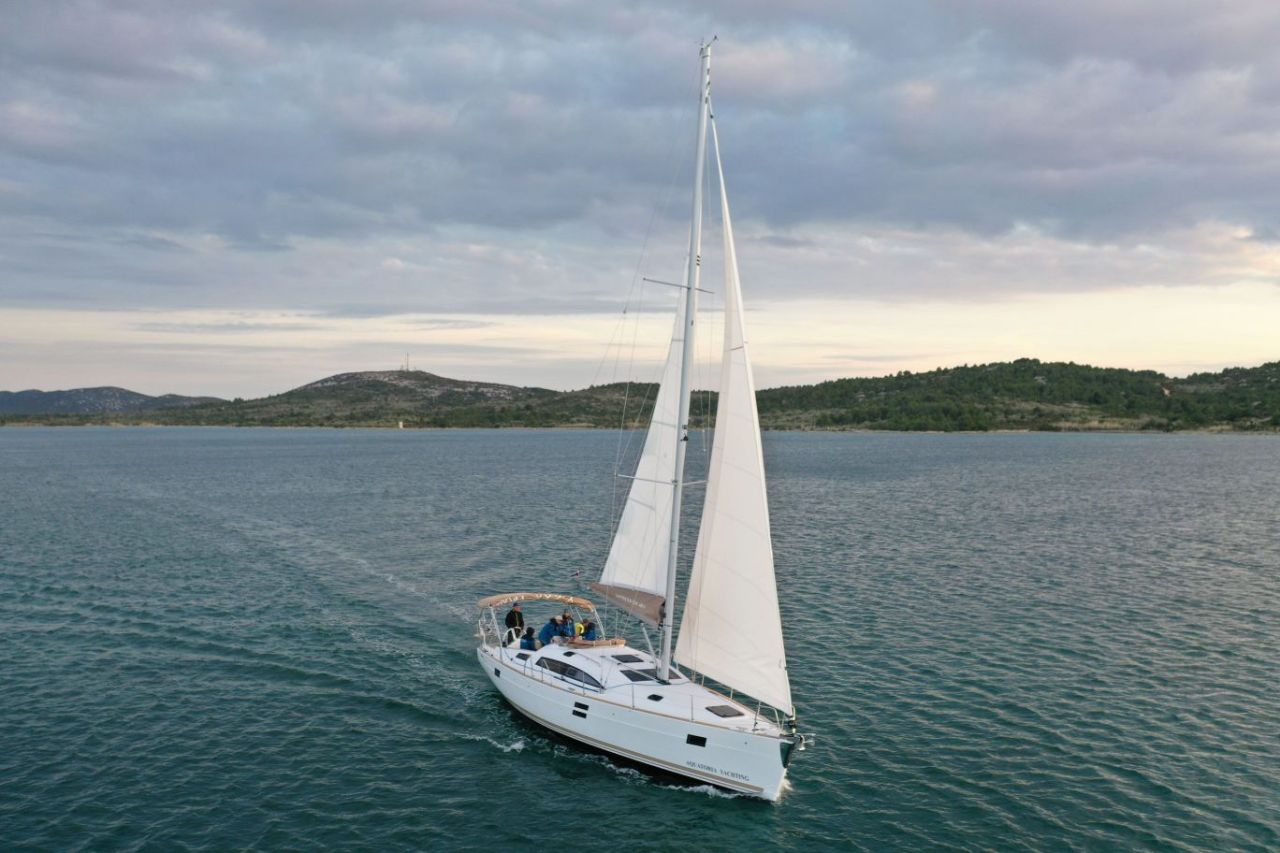 Elan Impression 45.1 - Yacht Charter Pirovac & Boat hire in Croatia Šibenik Pirovac Marina Pirovac 5
