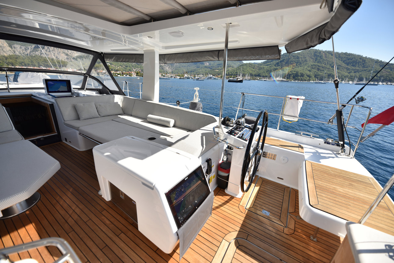 Hanse 675 - 3 cab. - Luxury yacht charter Turkey & Boat hire in Turkey Turkish Riviera Lycian coast Göcek Marinturk Village Port 5