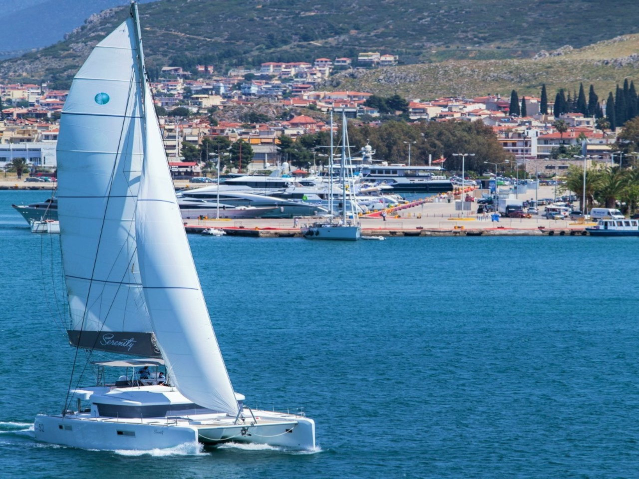 Lagoon 52 - 6 cab. - Luxury yacht charter Greece & Boat hire in Greece Athens and Saronic Gulf Athens Alimos Alimos Marina 6
