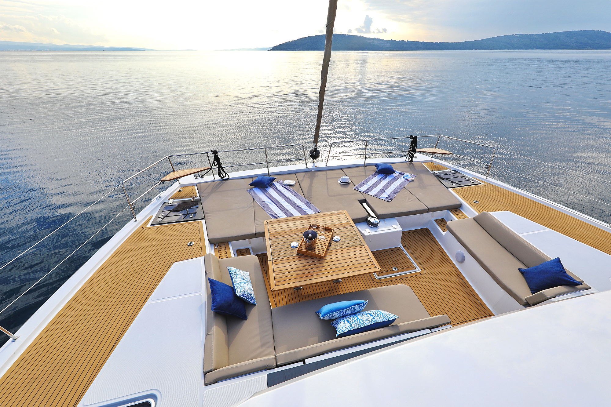Bali 5.4 - 5 cab. - Luxury Yacht Charter Croatia & Boat hire in Croatia Dubrovnik-Neretva Dubrovnik Komolac ACI Marina Dubrovnik 5