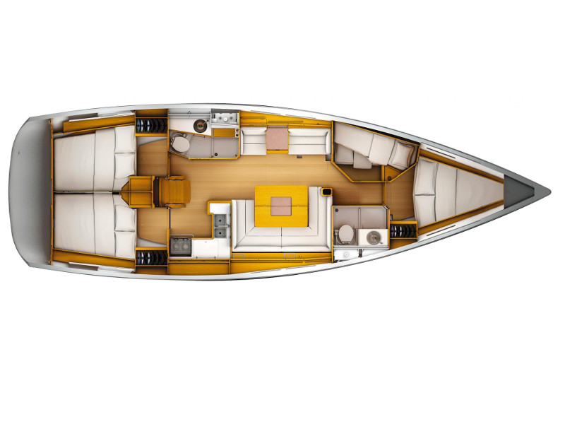 Sun Odyssey 449 - Sailboat Charter Belgium & Boat hire in Belgium Nieuwpoort VVW-Nieuwpoort 3