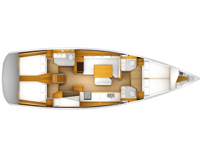 Sun Odyssey 509 - Yacht Charter Nieuwpoort & Boat hire in Belgium Nieuwpoort VVW-Nieuwpoort 6