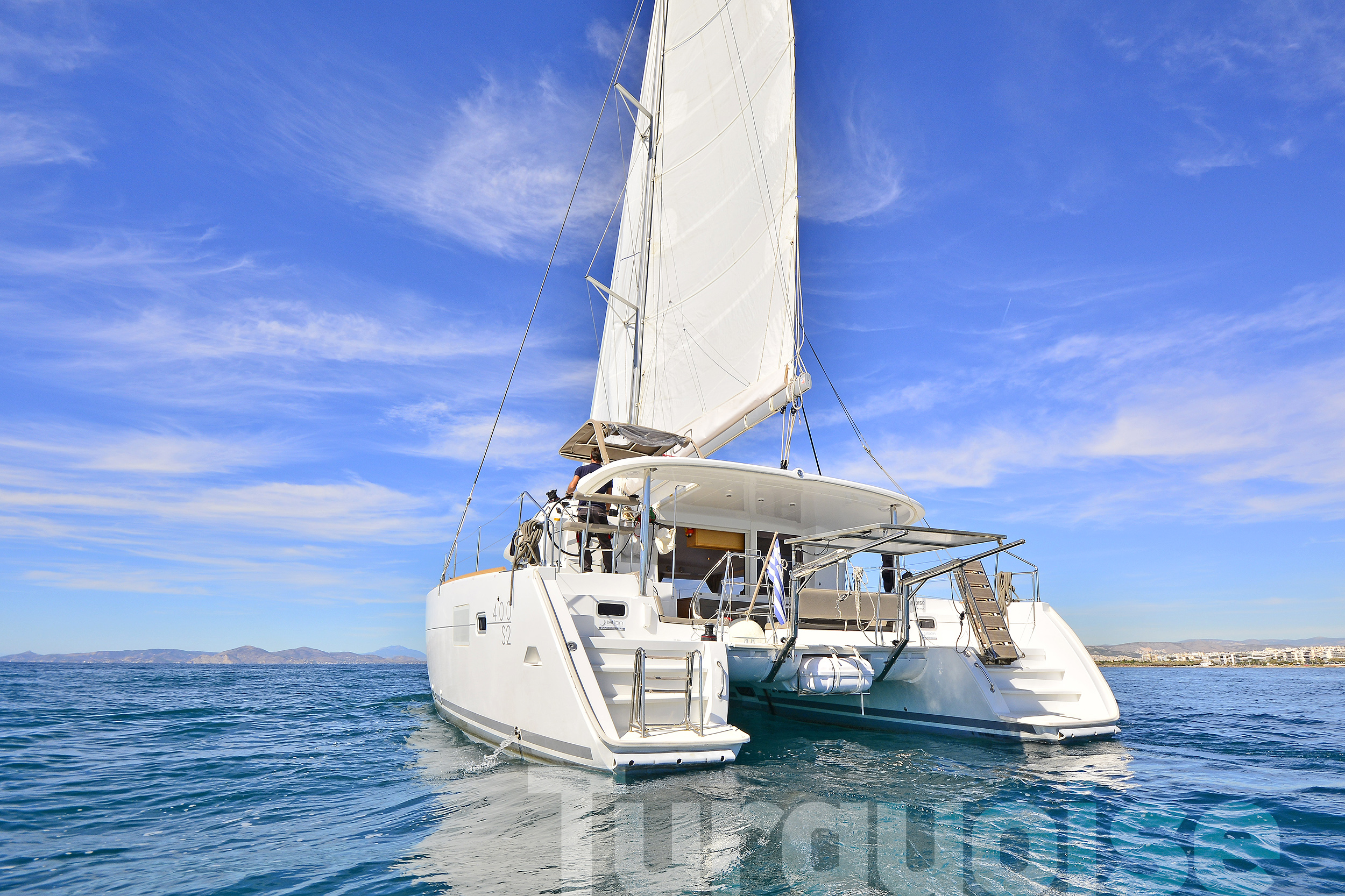 Lagoon 400 S2 - 4 + 2 cab. - Yacht Charter Lavrion & Boat hire in Greece Athens and Saronic Gulf Lavrion Lavrion Main Port 1
